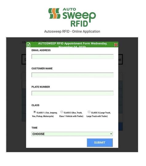 autosweep rfid online.